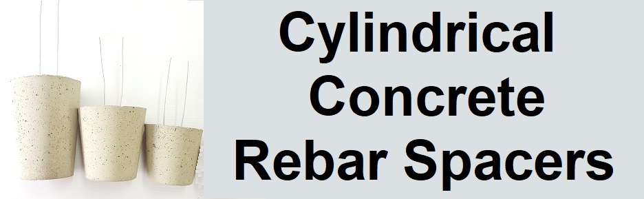 Cylindrical Concrete Rebar Chair Spacers
